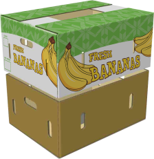 Caja para platano